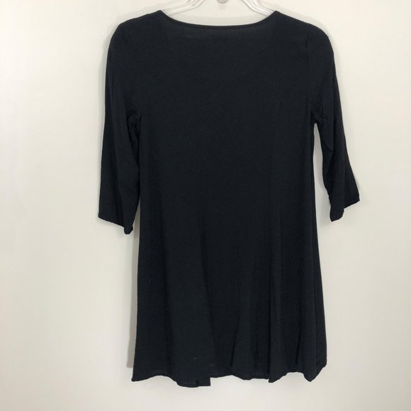 Anthropologie Kimchi Blue Black Dress S - Picture 5 of 5